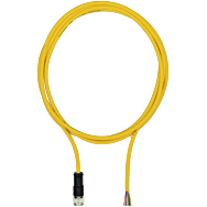 540319 - PILZ - PSEN Connector Cable - Yellow - M12 - 8-pole - 3 metres