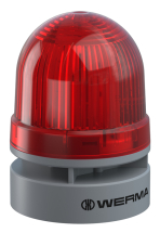 46011075 - Werma - EvoSIGNAL MINI - TwinLIGHT Combi - 24V AC/DC - Red