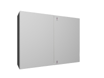 AX Compact enclosure, WHD: 1000x760x300 mm, sheet steel