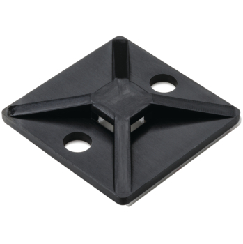 MB BLACK SELF ADH CABLE TIE MOUNT 28MM X 28MM