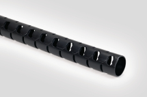 Black PP Spiral Cable Wrap 23?27mm Cable Diameter 25m Black PP Spiral Cable Wrap 23?27mm Cable Diameter 25m