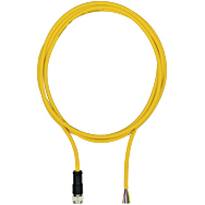 540320 - PILZ - PSEN Connector Cable - Yellow - M12 - 8-pole - 5 metres