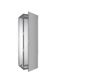 VX Baying enclosure system, WHD: 600x2000x600 mm, stainless steel, single door