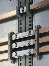 SV Busbar connector, for E-Cu 20x5-30x10 mm, bayed connection SV Busbar connector, for E-Cu 20x5-30x10 mm, bayed connection
