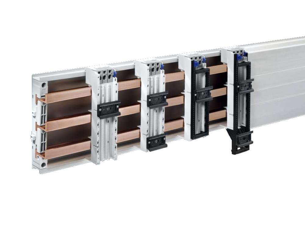 Rittal Riline Rittal RiLine Busbar Systems SV OM adaptor, 32 A, 690 V, 3-pole ...