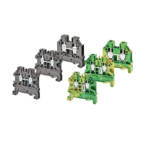 XW5_-S DIN Track Terminal Blocks with Screw in Terminals