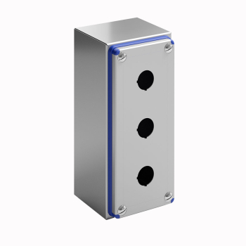 APH1616 - Irinox - Hygienic Push Button Box - Stainless Steel - 160x160x100mm - IP66
