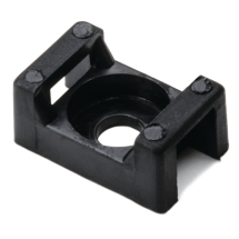 Cable Tie Mounts with curved design Cable Tie Mounts with curved design