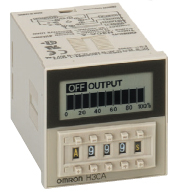 Timer, plug-in, 11-pin, 1/16DIN (48 x 48 mm), 12 VDC/24-240 VAC/DC, digital, multifunction, SPDT, 3