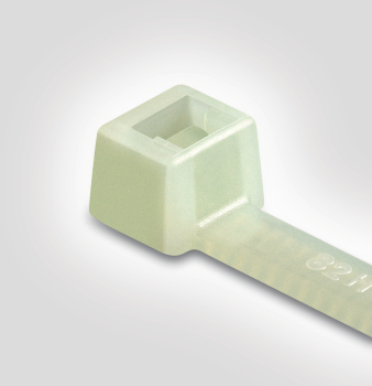 NATURAL CABLE TIE BASE 28X28MM